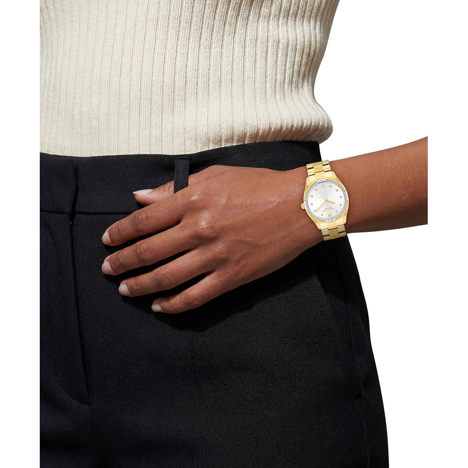 Women Brooks Gold Watch