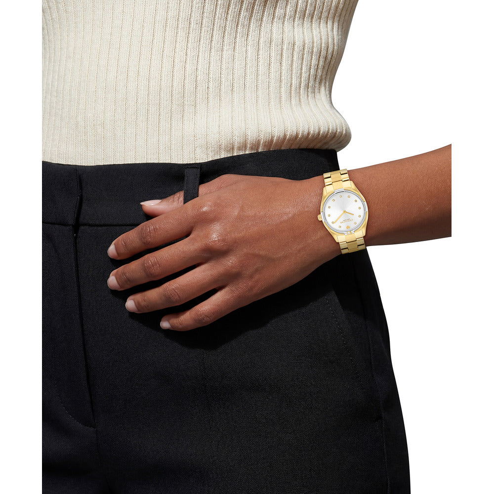 Women Brooks Gold Watch