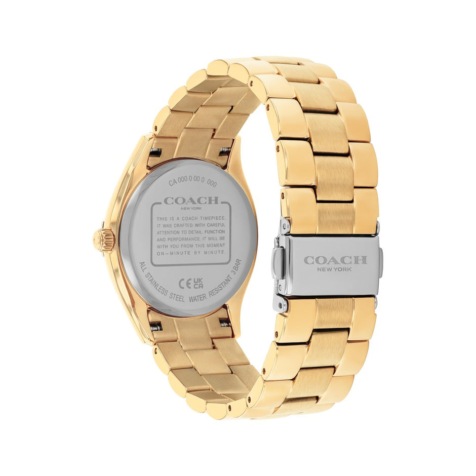 Women Brooks Gold Watch
