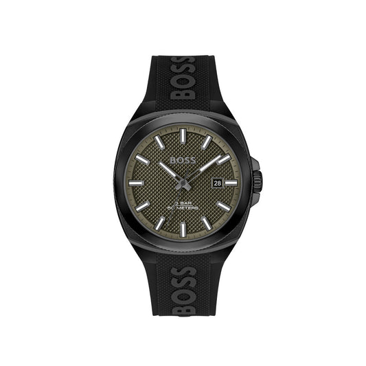 Men Walker Olive Green 41mm Watch