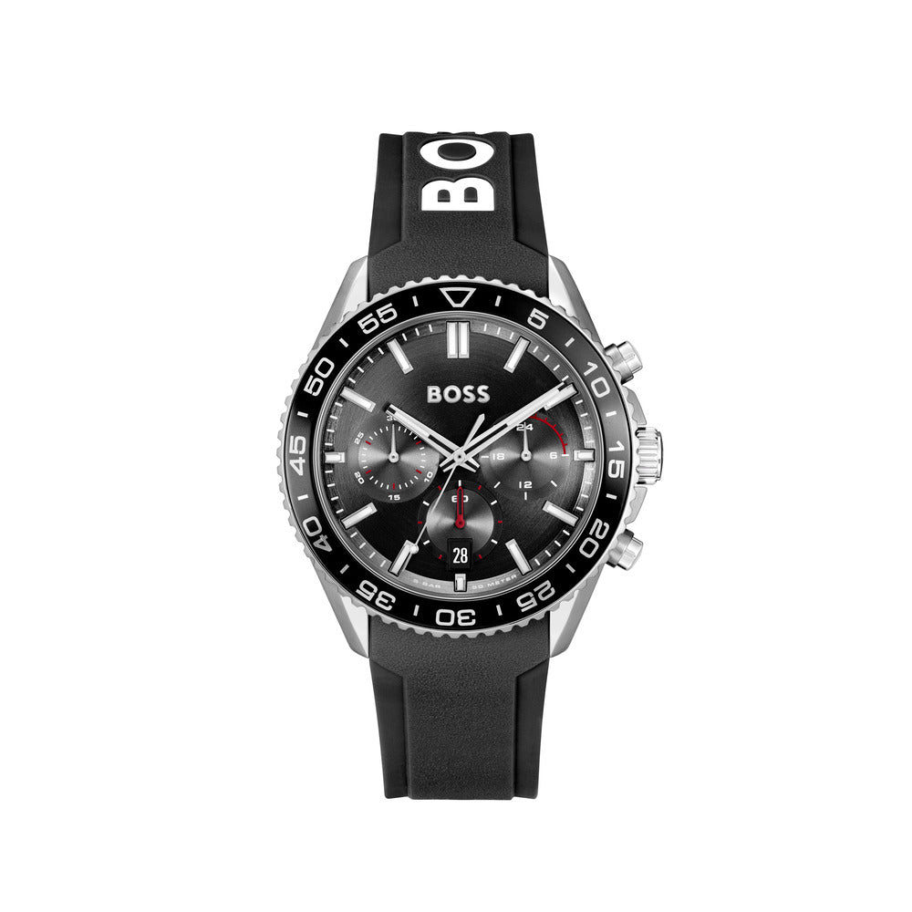 Men Runner Black 44mm Watch