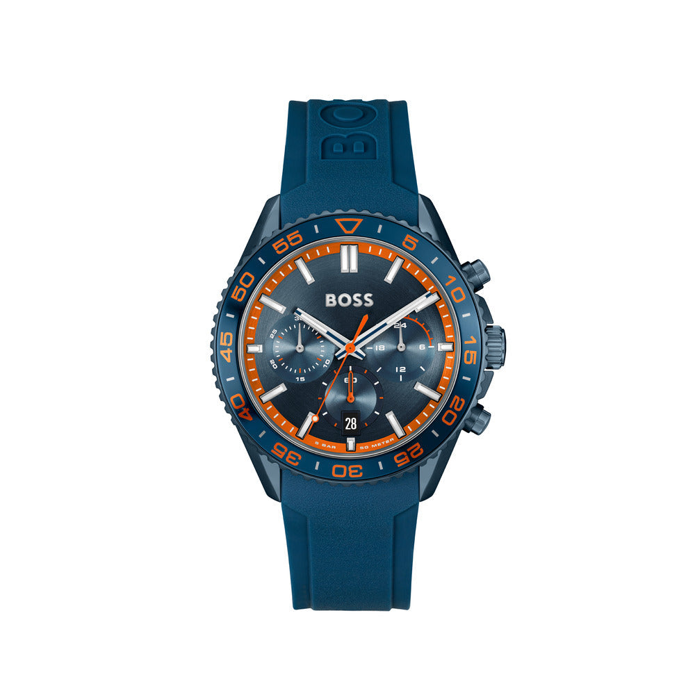 Men Runner Blue 44mm Watch