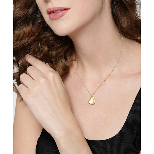 Women Honey Pendant With Chain