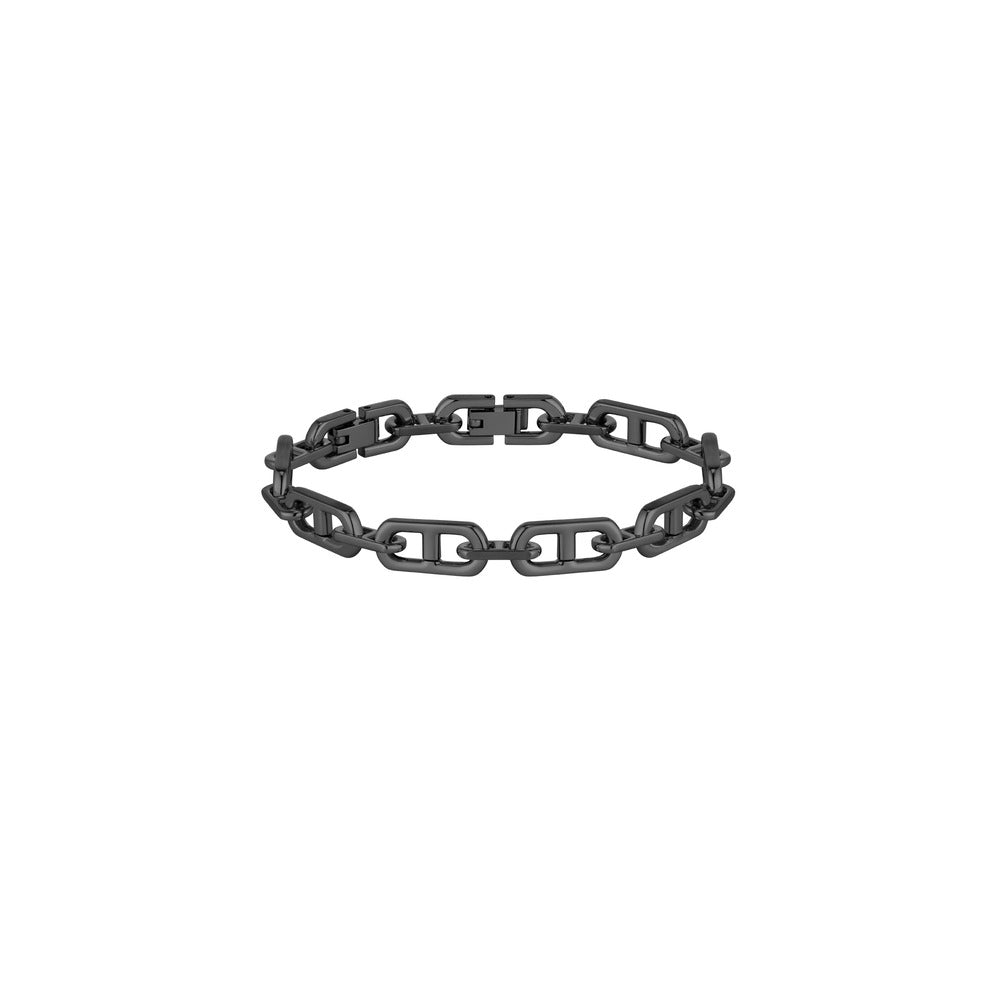 Men Kode Chain Black Bracelet