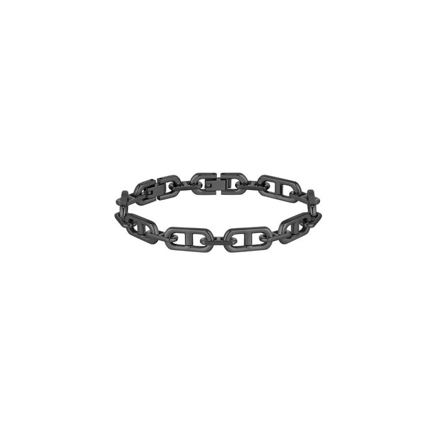 Men Kode Chain Black Bracelet