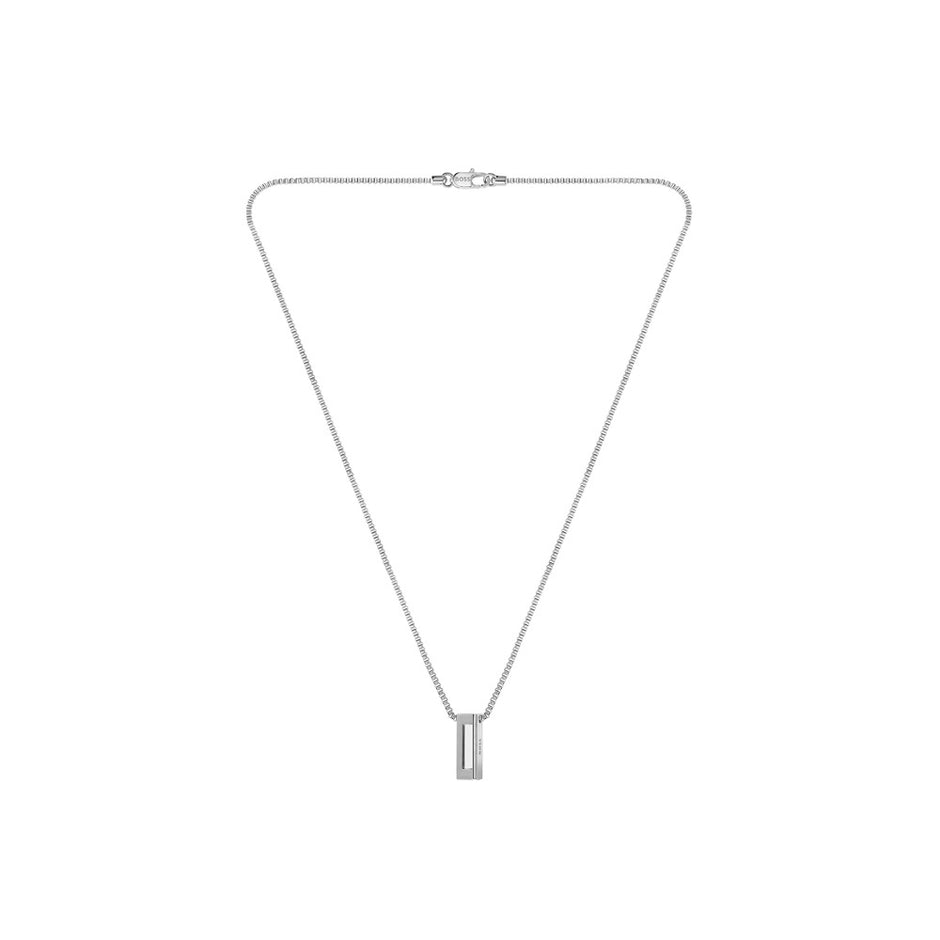 Men Candor Silver Necklace