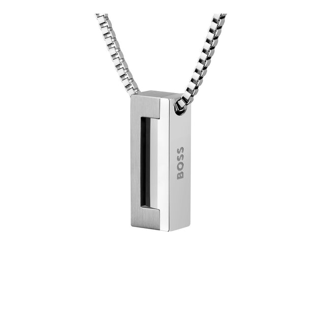 Men Candor Silver Necklace