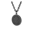 Men Double B Coin Necklace
