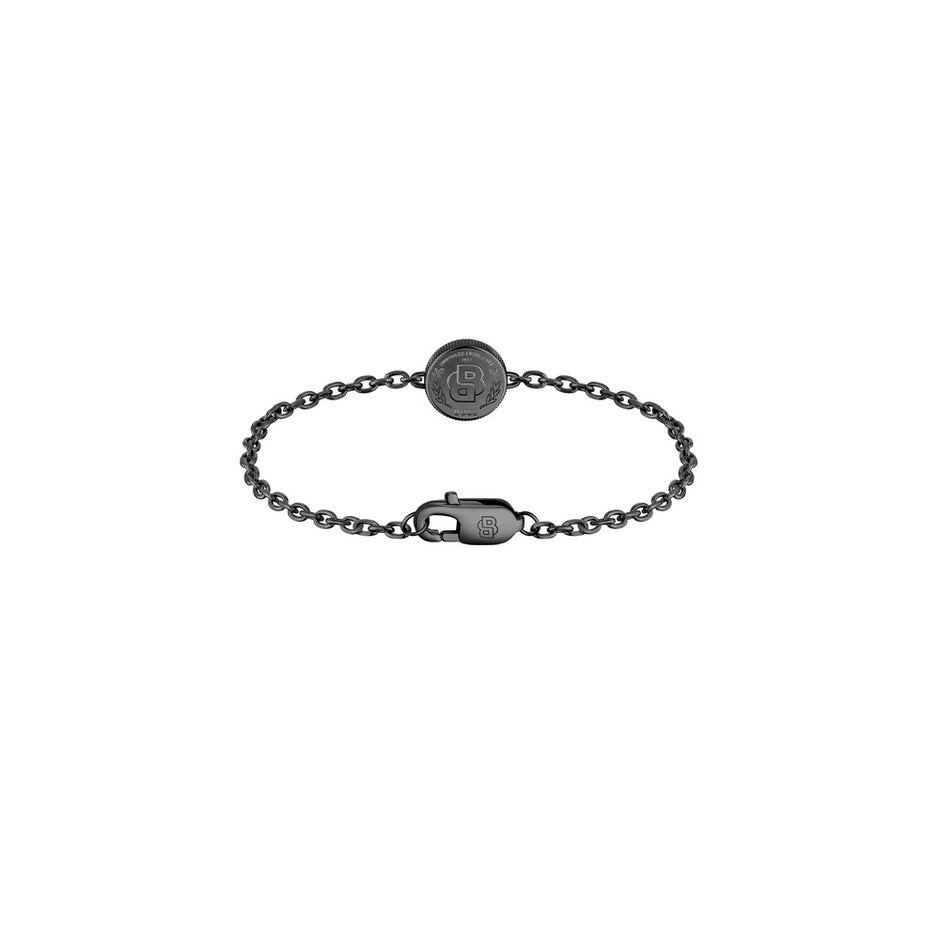 Men Double B Coin Bracelet