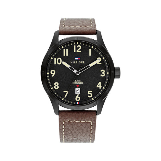 Men Forre Black Quartz/Analog Watch