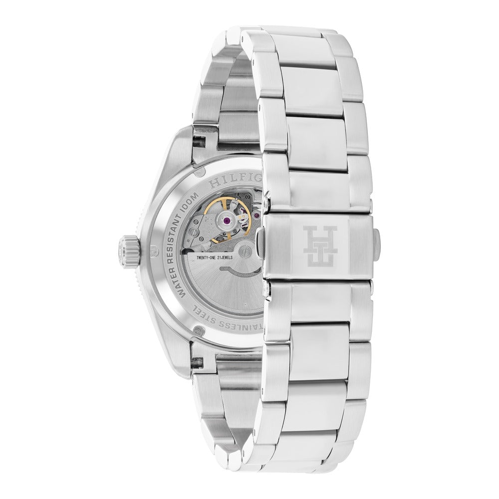 Men Th85 Silver 40mm Watch