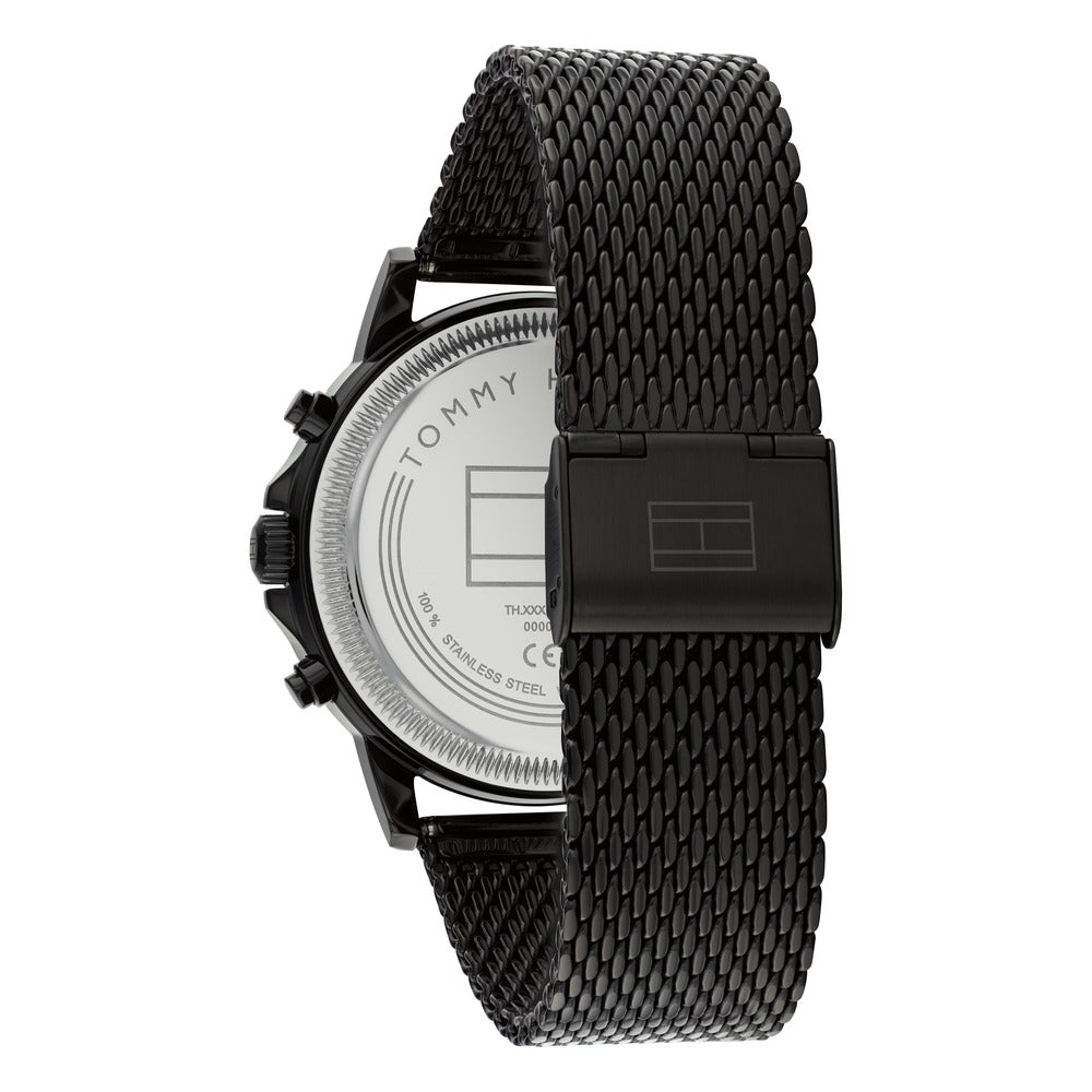 Men Stewart Black 44mm Watch