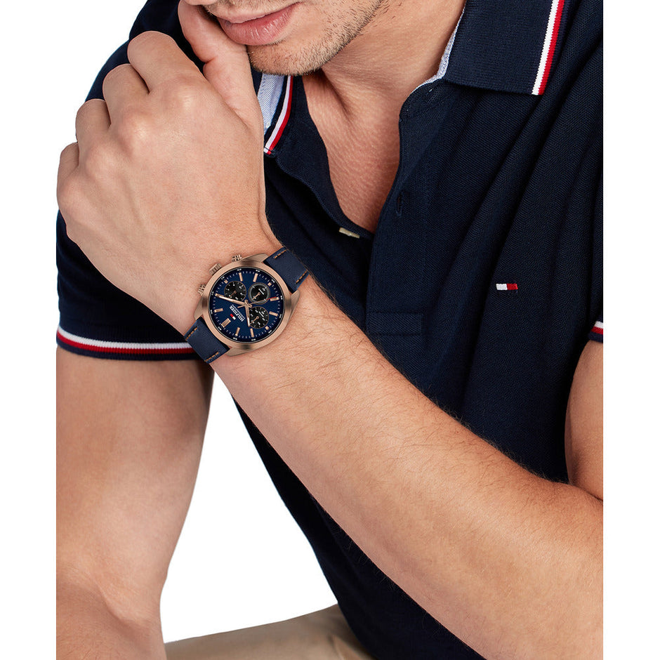 Men Hudson Black Watch