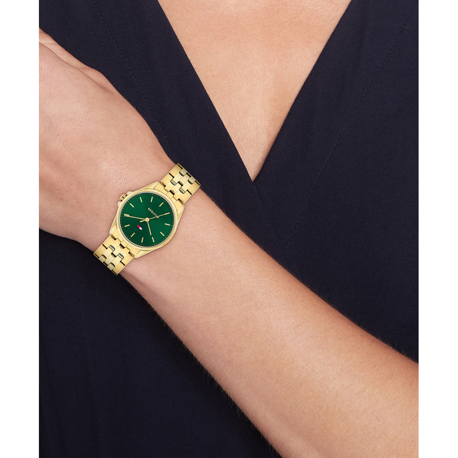 Women Jade Dark Green 30mm Watch