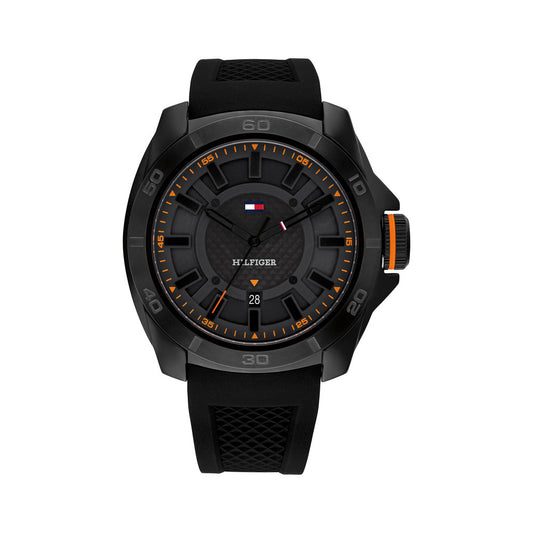 Men Windsurf Black 49mm Watch