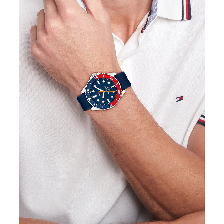 Men Oceanic Blue Watch