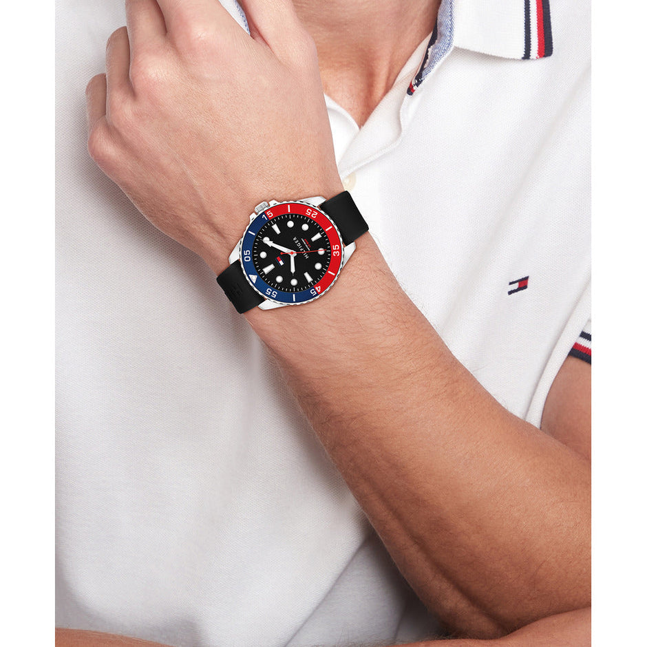 Men Oceanic Black Watch