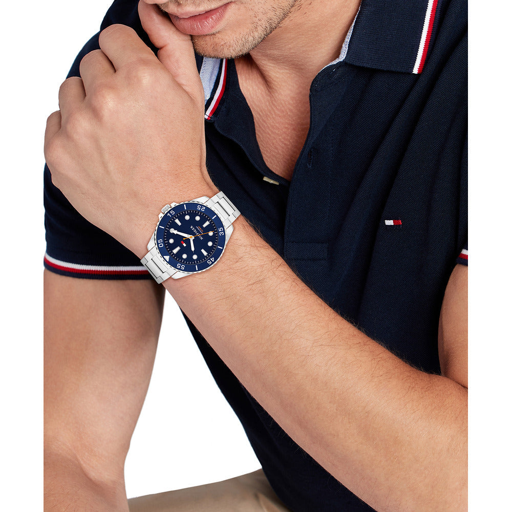 Men Oceanic Blue Watch