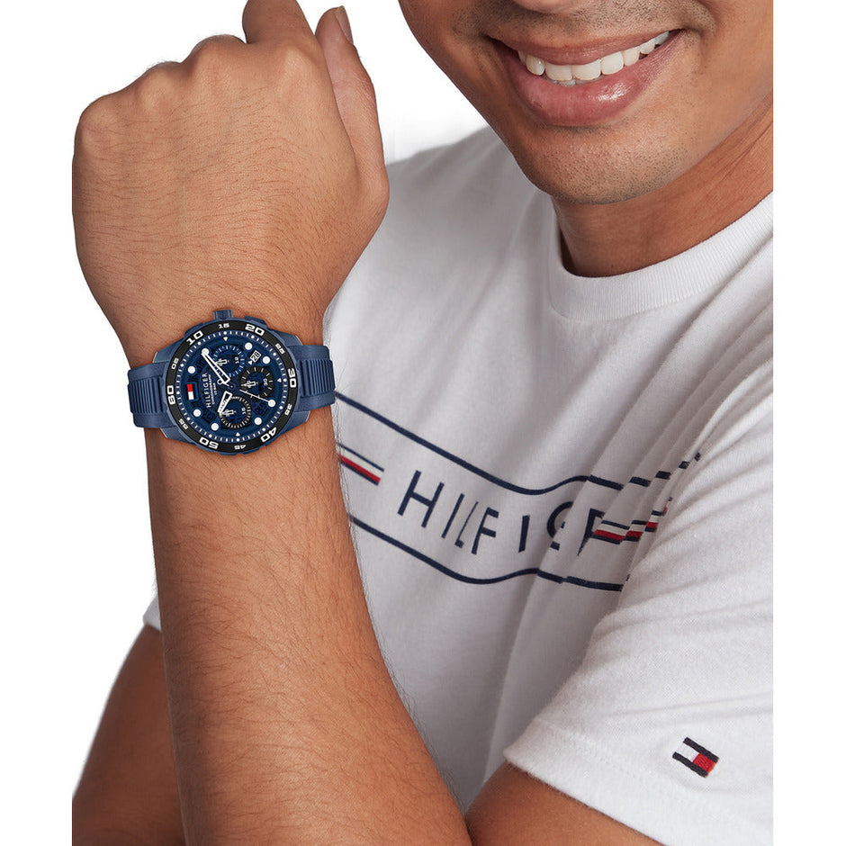 Men Th-Regatta Blue 44mm Watch