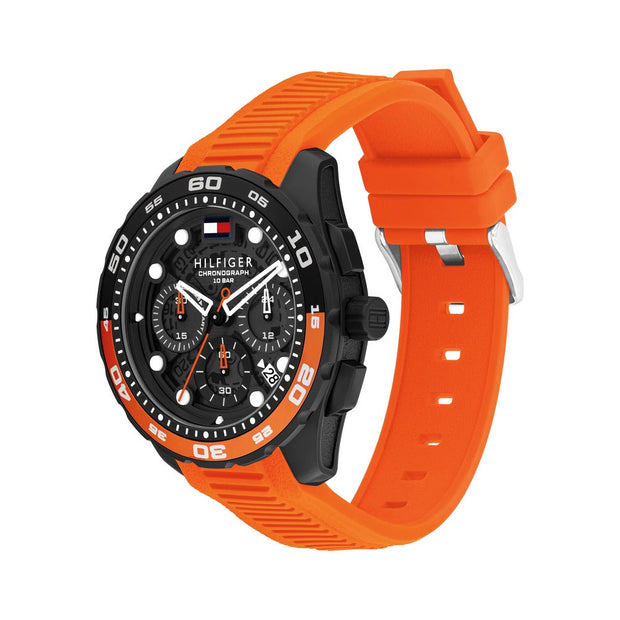 Men Th-Regatta Black 44mm Watch