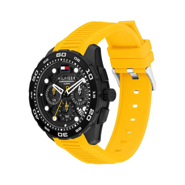 Men Th-Regatta Black 44mm Watch