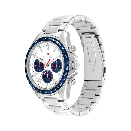 Men Clark White Watch