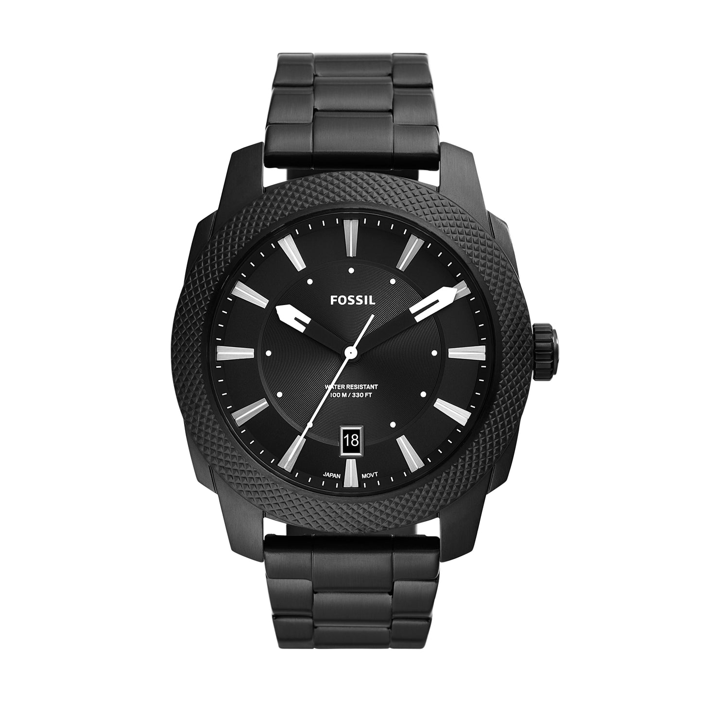 Men 49mm Black Watch