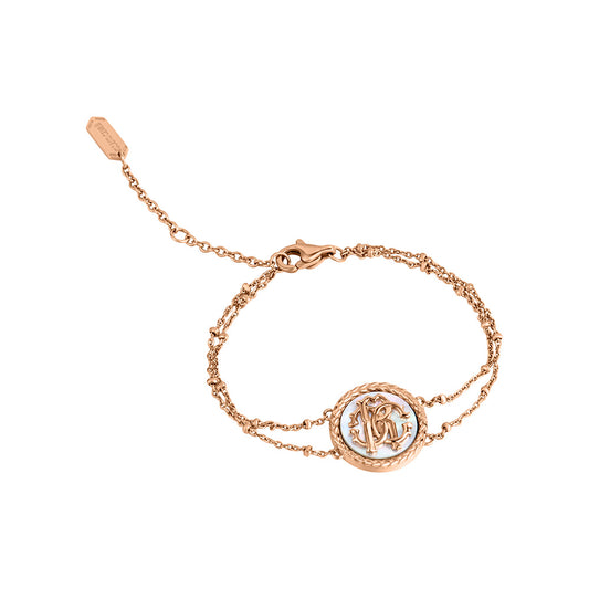 Rc Logo 3 Women Rose Gold Bracelet