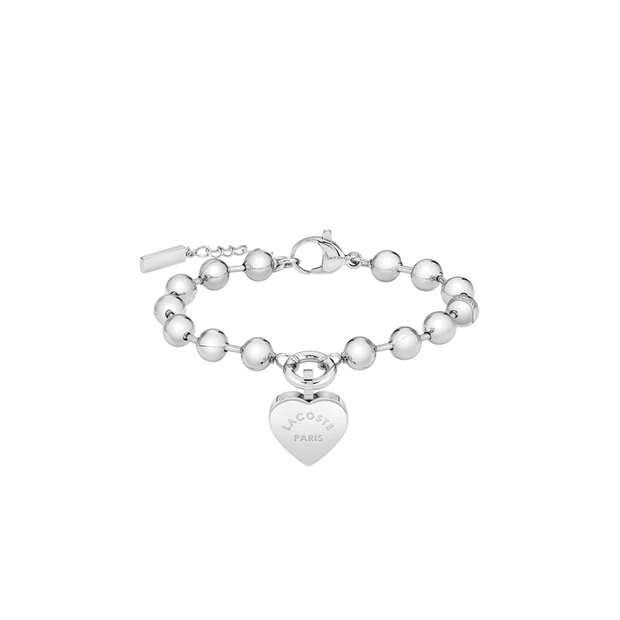 Women Love My Croc Silver Bracelet