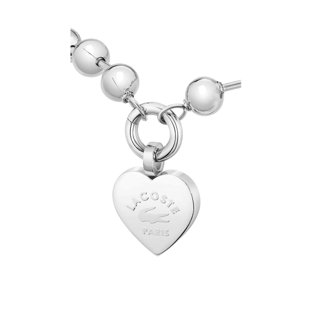 Women Love My Croc Silver Bracelet