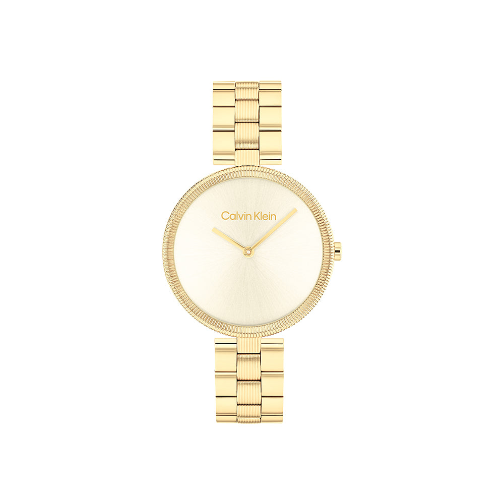 Women Gleam Light Champagne 32mm Watch