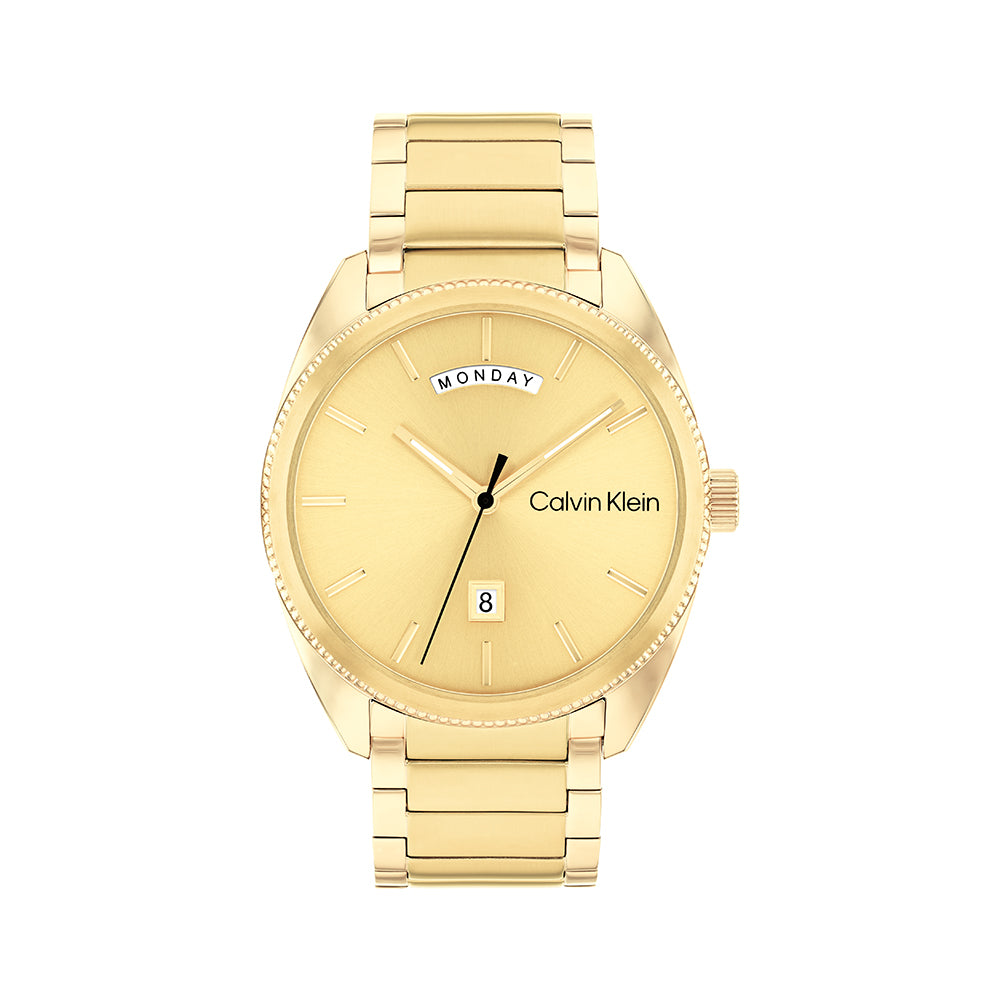 Men Progress Gold 42mm Watch