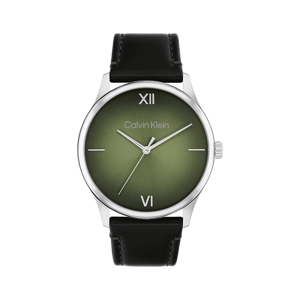 Men Ascend Olive Green 43mm Watch