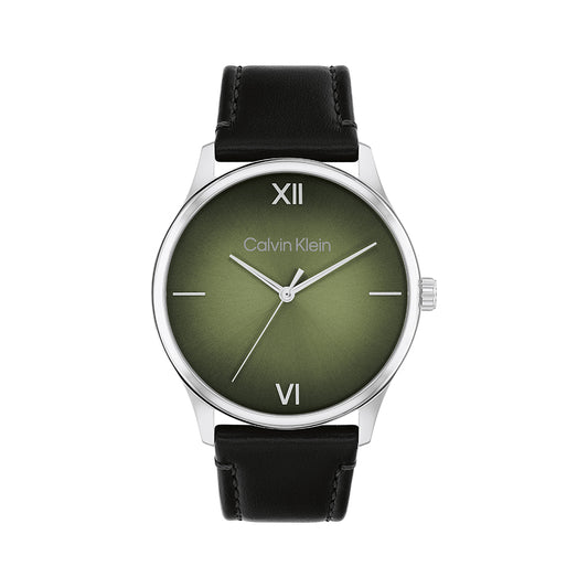 Men Ascend Olive Green 43mm Watch