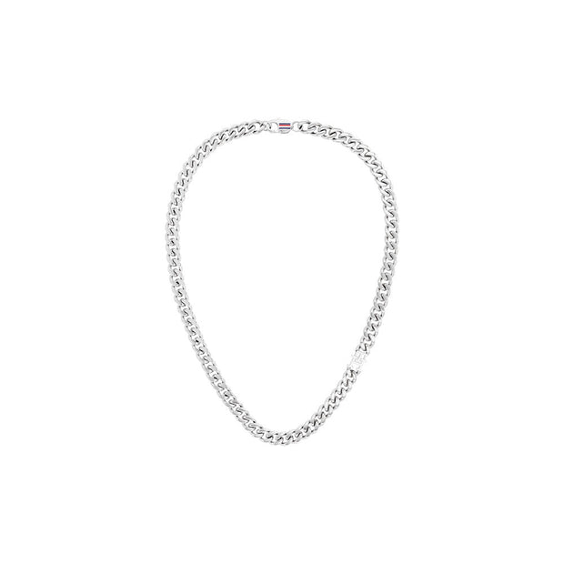 Men Th85 Chain Silver Necklace