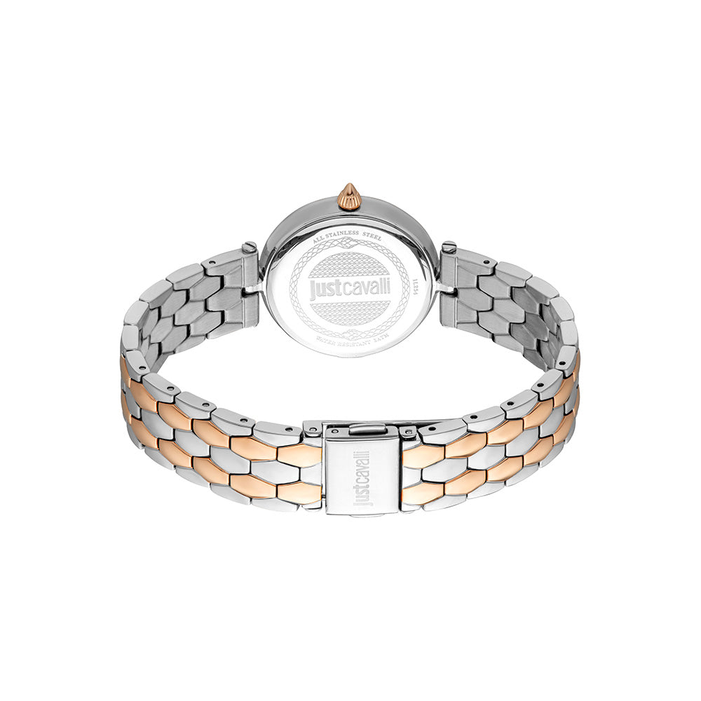 Donna Leopardo Women Silver Stainless Steel Watch