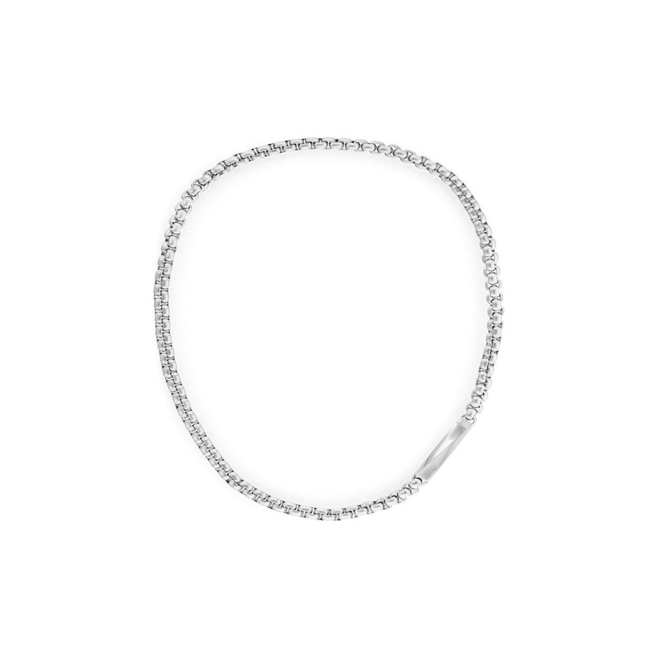 Men Silver Necklace