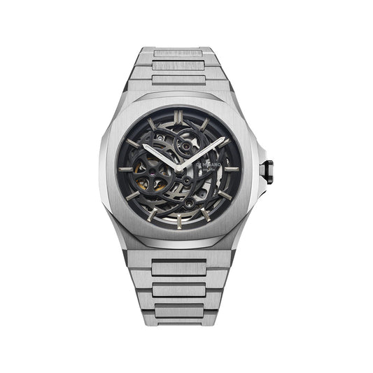 Skeleton Men Quartz Analog Watch - 0716053752697