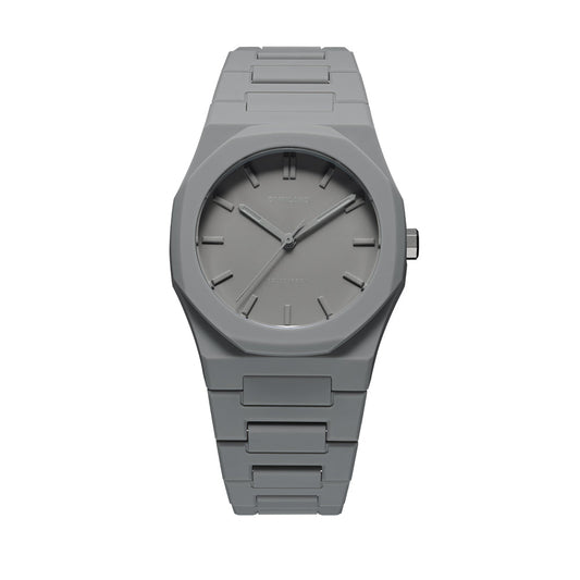 Unisex Polycarbon Grey 37mm Watch