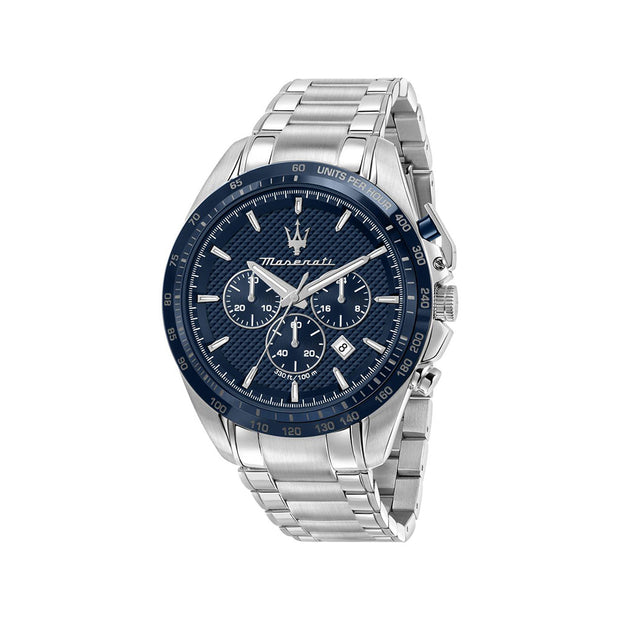 Men Traguardo Silver 45mm Watch
