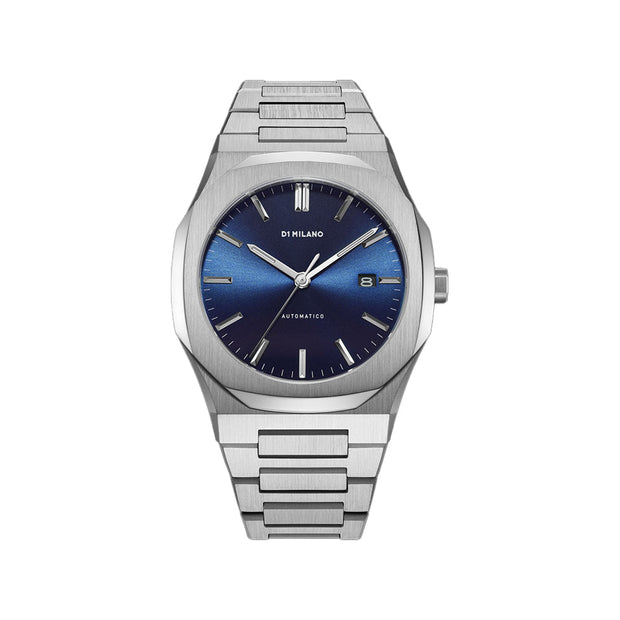 Men Automatic Silver Watch