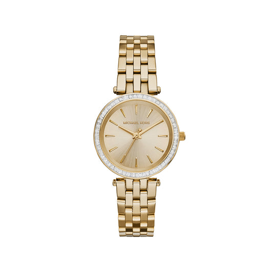 Darci Women Gold Quartz Analog Watch