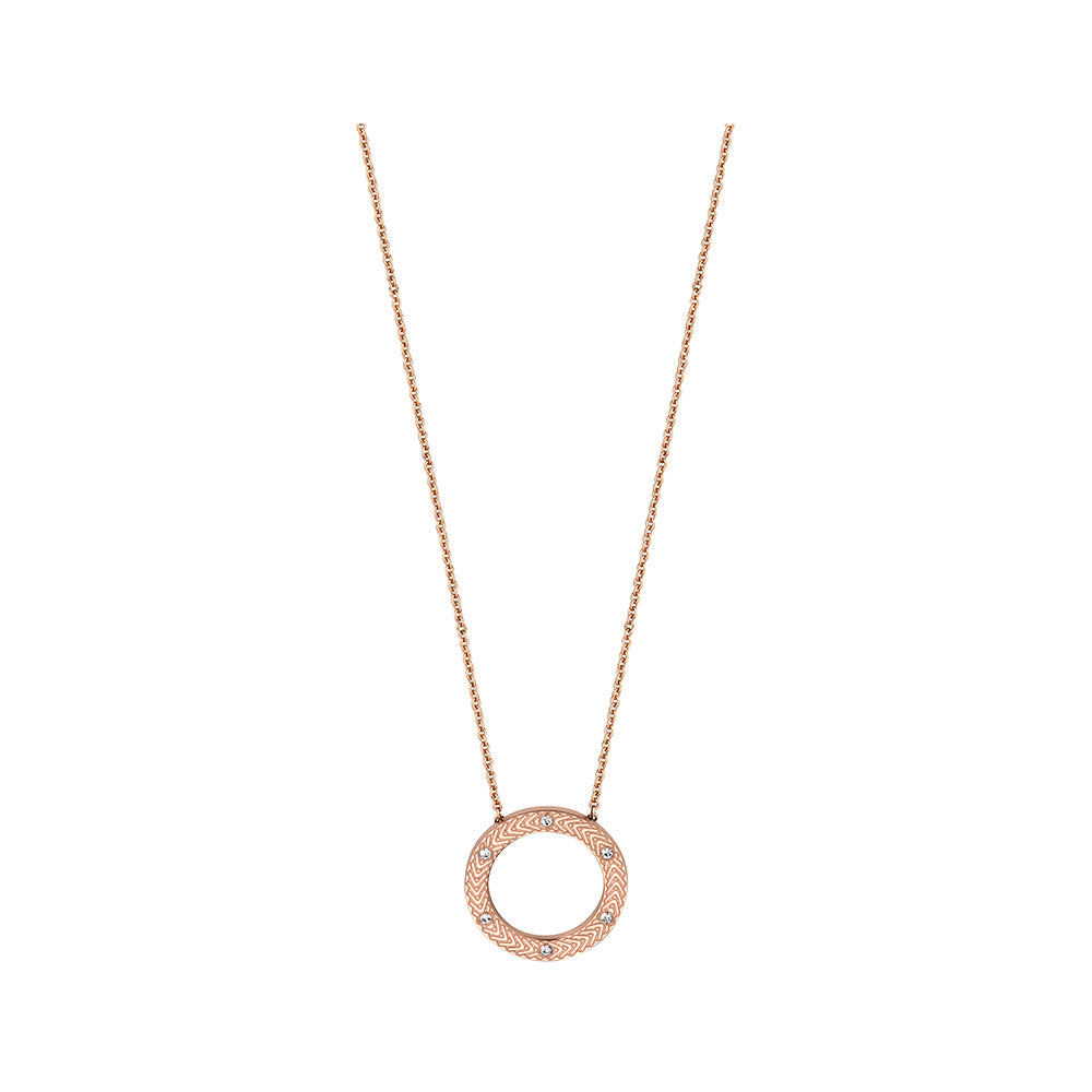 Rc Love Women Rose Gold Necklace