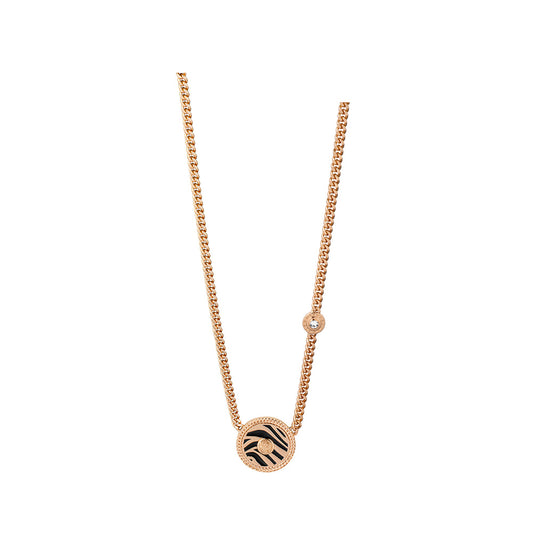 Rc Zebra 1 Women Rose Gold Necklace