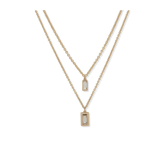 Baguette Women Necklace 04N00074