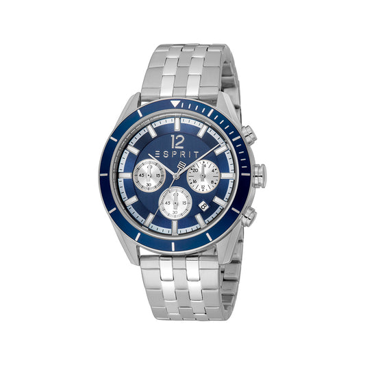 Keno Men Blue Stainless Steel Watch