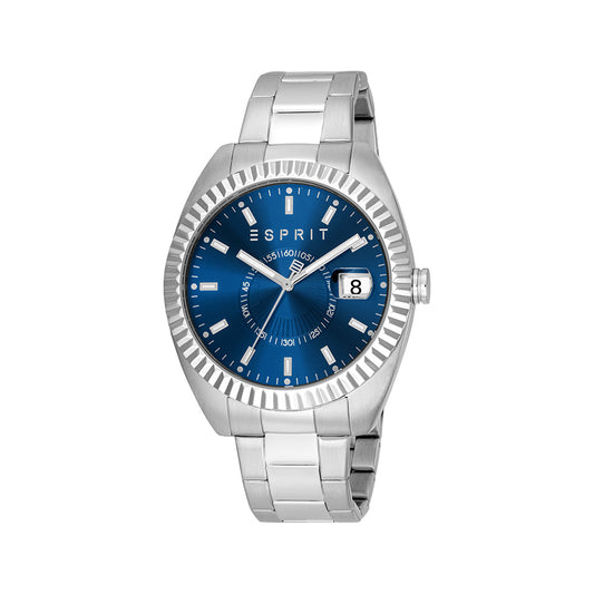 Marlon Men Blue Stainless Steel Watch