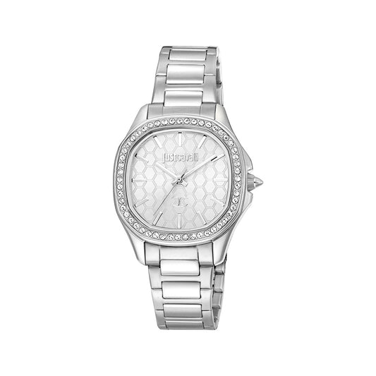 Quadro Women Silver Stainless Steel Watch - 4894626215582