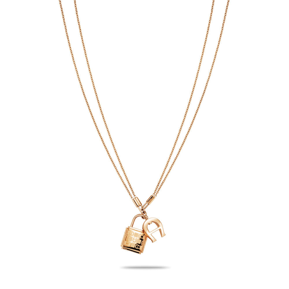 Women Novelty Rosegold Necklace