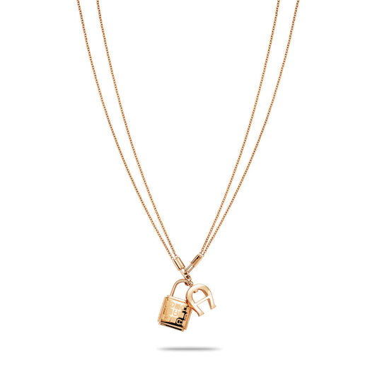 Women Novelty Rosegold Necklace